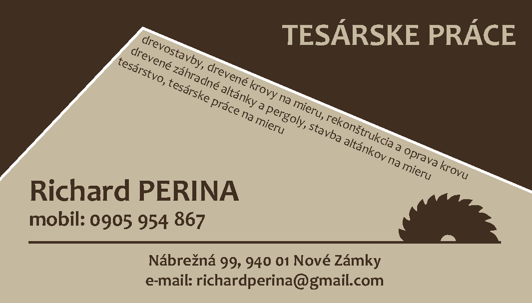 PERINA TESAR VIZITKA